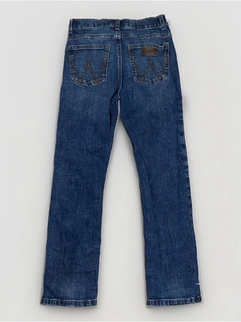 Wrangler Retro Slim Straight Jeans Stretch Denim Boys 12 Reg Adjustable Waist